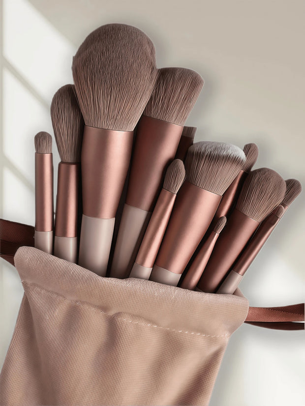 13Pcs Makeup Brush Set Soft Fluffy Professional
