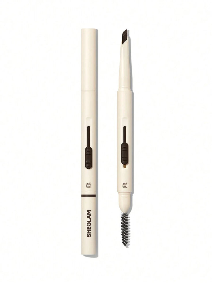 SHEGLAM Better Brows Long Lasting Eyebrow Pencil-Taupe Waterproof Automatic Eyebrow Pen