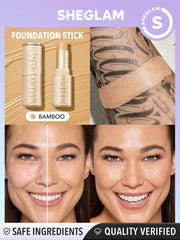 SHEGLAM Skin Magnet High Coverage Foundation Stick Long-Lasting Flawless Easy To Use Foundation Stick