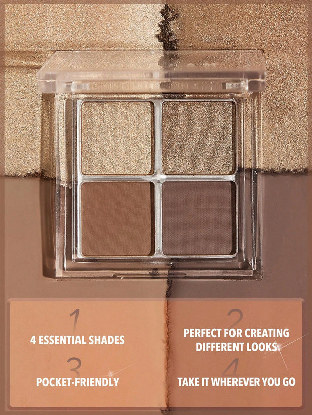SHEGLAM Cosmic Crystal Eyeshadow Quad 4-Clolor Matte Glitter Eyeshadow