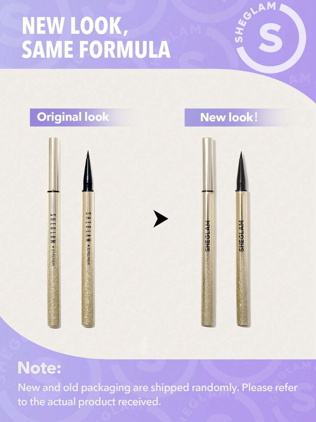 SHEGLAM Line & Define Waterproof Liquid Eyeliner-Brown Long Lasting Matte Eyeliner Pencil