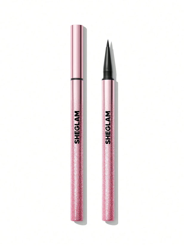 SHEGLAM Line & Define Waterproof Liquid Eyeliner-Brown Long Lasting Matte Eyeliner Pencil