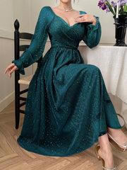DAZY Elegant Dress, High-End French Style Evening Gown For Party