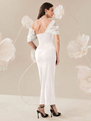 Modelyn  Elegant Color Block Splice Women's Summer Long Dress