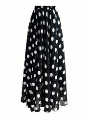 Women Autumn Solid Crew Neck Pleated Fitted Long Sleeve T-Shirt + Leopard Print Skirt