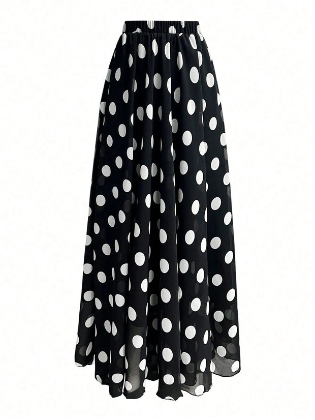 Women Autumn Solid Crew Neck Pleated Fitted Long Sleeve T-Shirt + Leopard Print Skirt