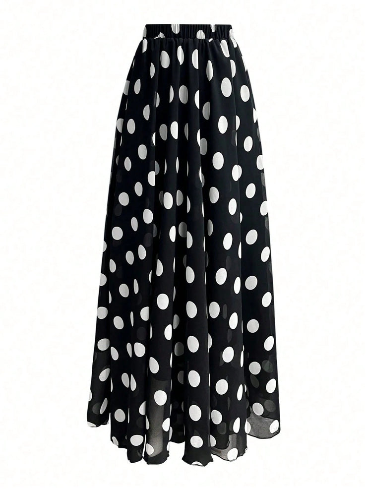 Women Autumn Solid Crew Neck Pleated Fitted Long Sleeve T-Shirt + Leopard Print Skirt