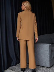 Calvaya Solid Color Suit Set