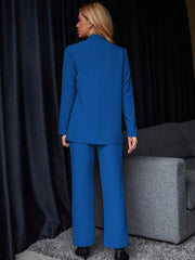 Calvaya Solid Color Suit Set