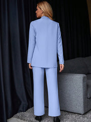 Calvaya Solid Color Suit Set