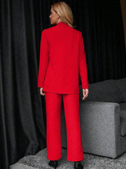 Calvaya Solid Color Suit Set