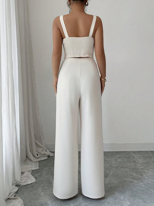 Elenzga Women Two Pieces Outfits For Daily Wear