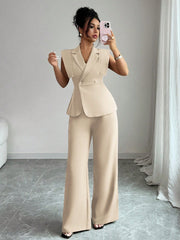 Elenzga Women's Elegant Casual Suit Set