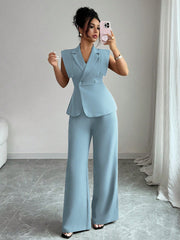 Elenzga Women's Elegant Casual Suit Set