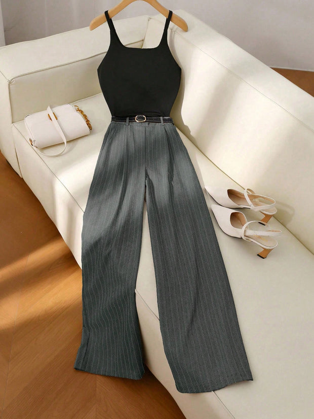 Franclia Women Two Pieces Outfits For Daily Wear