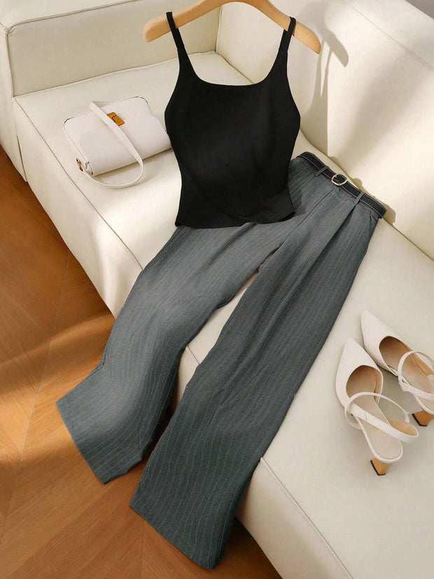 Franclia Women Two Pieces Outfits For Daily Wear