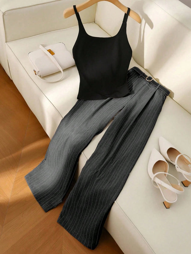 Franclia Women Two Pieces Outfits For Daily Wear