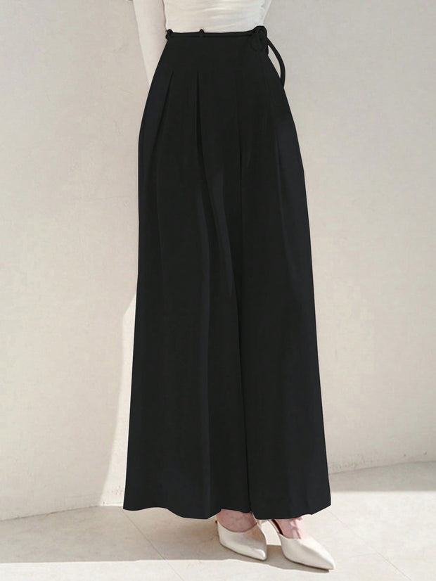 Ember Pleated Wide Leg Pants