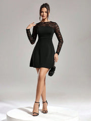 Poshira Women's Elegant Daily Wear Party Dress