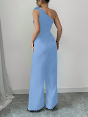 Rafferiza Women 3D Floral Strapless Jumpsuit