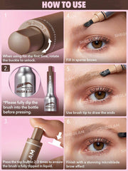 SHEGLAM Brow-Fection Angled Brush & Dip Like Strokes Liquid Eyebrow