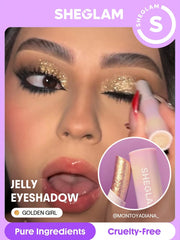 SHEGLAM Crystal Jelly Glaze Stick Multi-Use Single Eyeshadow Stick Glitter Shimmer