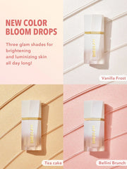 SHEGLAM Glow Bloom Liquid Highlighter-Vanilla Frost Gel Cream Highlighter Shimmer