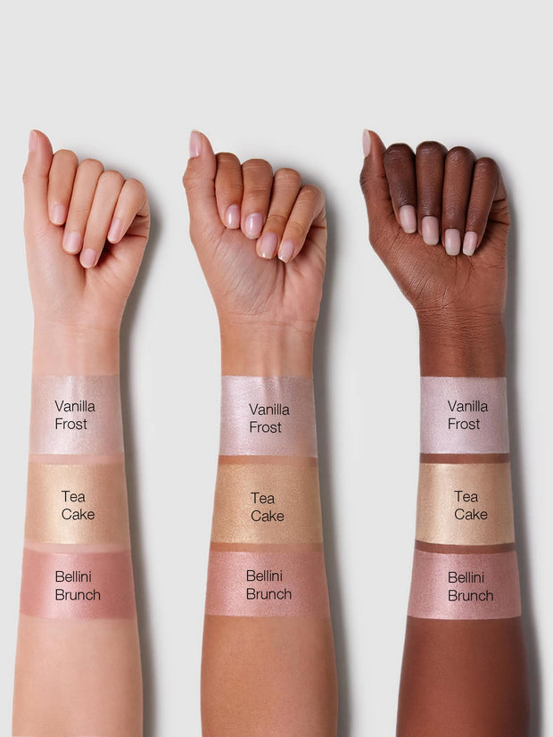 SHEGLAM Glow Bloom Liquid Highlighter-Vanilla Frost Gel Cream Highlighter Shimmer
