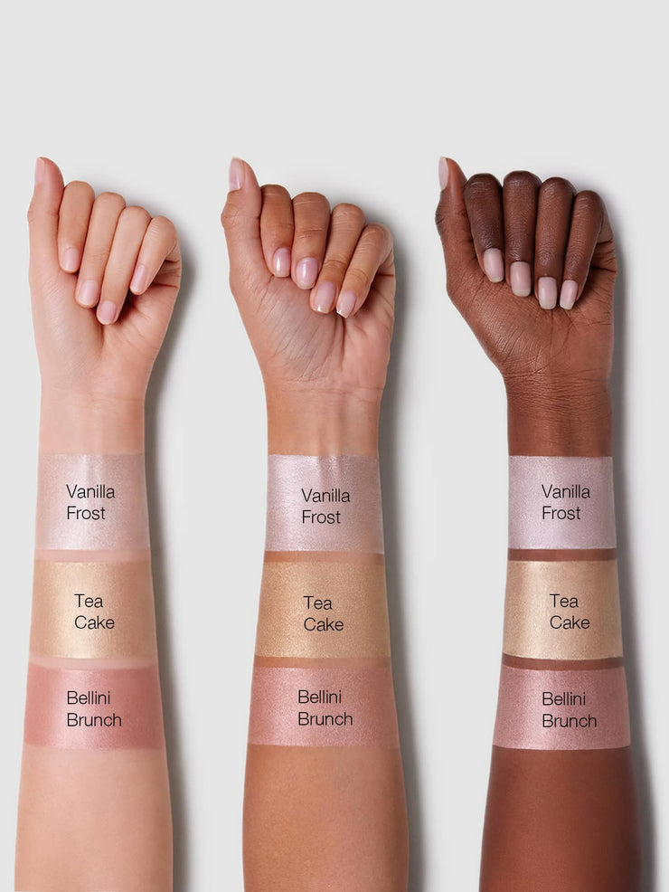 SHEGLAM Glow Bloom Liquid Highlighter-Vanilla Frost Gel Cream Highlighter Shimmer