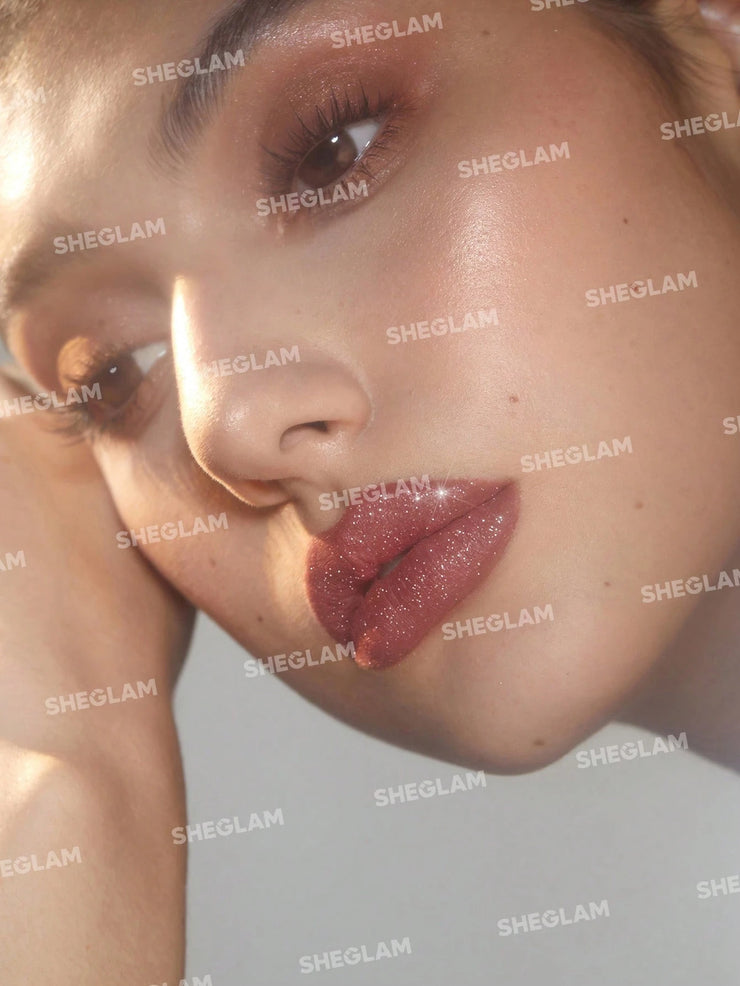SHEGLAM Lip Dazzler Glitter Kit-Center Stage Long-Lasting Glitter Lip Gloss