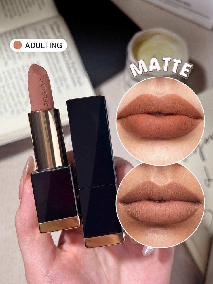 SHEGLAM Matte Allure Lipstick-Chic 20 Colors Long Lasting Lipstick