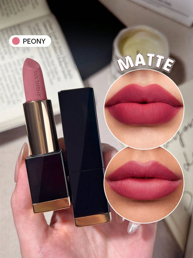 SHEGLAM Matte Allure Lipstick-Chic 20 Colors Long Lasting Lipstick