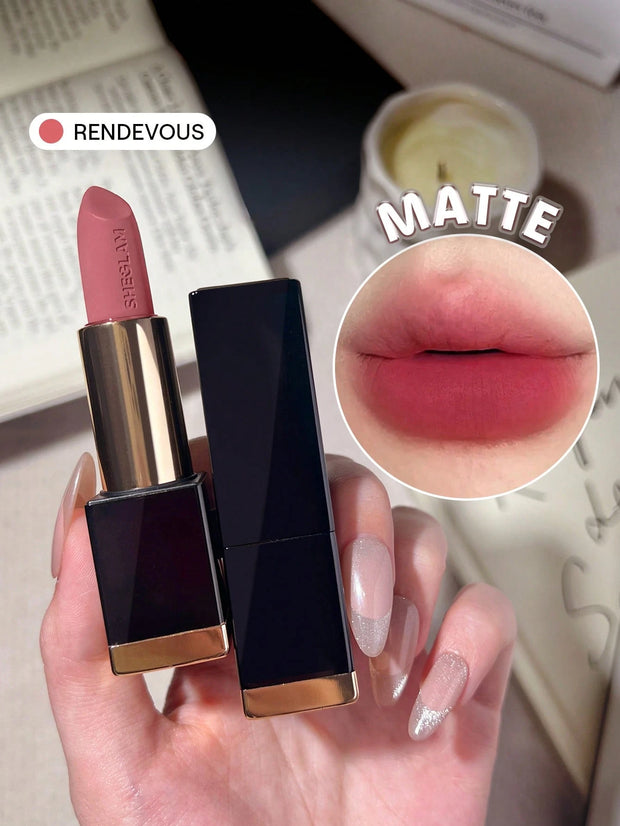 SHEGLAM Matte Allure Lipstick-Chic 20 Colors Long Lasting Lipstick