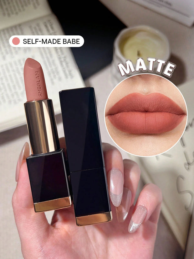 SHEGLAM Matte Allure Lipstick-Chic 20 Colors Long Lasting Lipstick