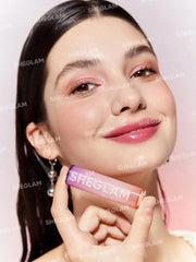 SHEGLAM Mirror Kiss High-Shine Lipstick 12 Colors High Gloss Shine Glitter Lipstick