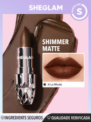 SHEGLAM Starlight Velvet Lipstick-Deep Under 10 Colors Shimmer Matte Long Lasting Lipstick