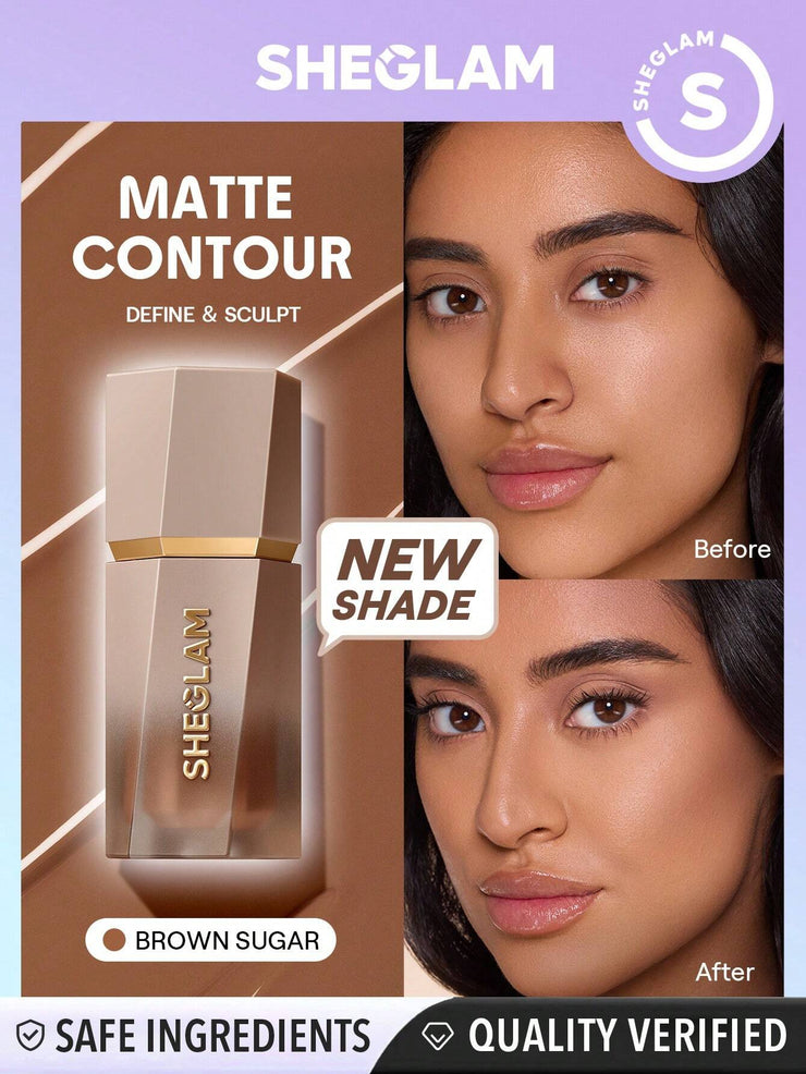 SHEGLAM Sun Sculpt Liquid Contour Contour Liquid Non-Greasy, Weightless Contour