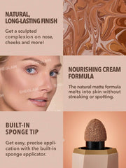 SHEGLAM Sun Sculpt Liquid Contour Contour Liquid Non-Greasy, Weightless Contour