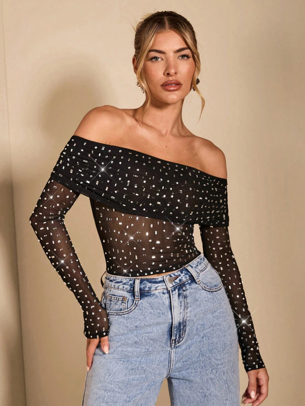 SHEIN BAE Women Summer Beach Vacation Daily Wear Nightclub Party Concert Onstage Performance Outfit