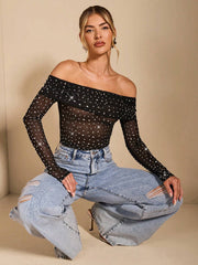 SHEIN BAE Women Summer Beach Vacation Daily Wear Nightclub Party Concert Onstage Performance Outfit