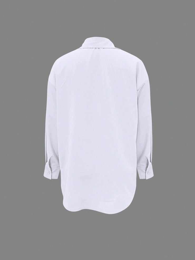 Women's Casual Versatile Simple Office Blouse