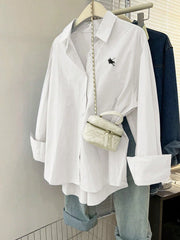 Women's Casual Versatile Simple Office Blouse