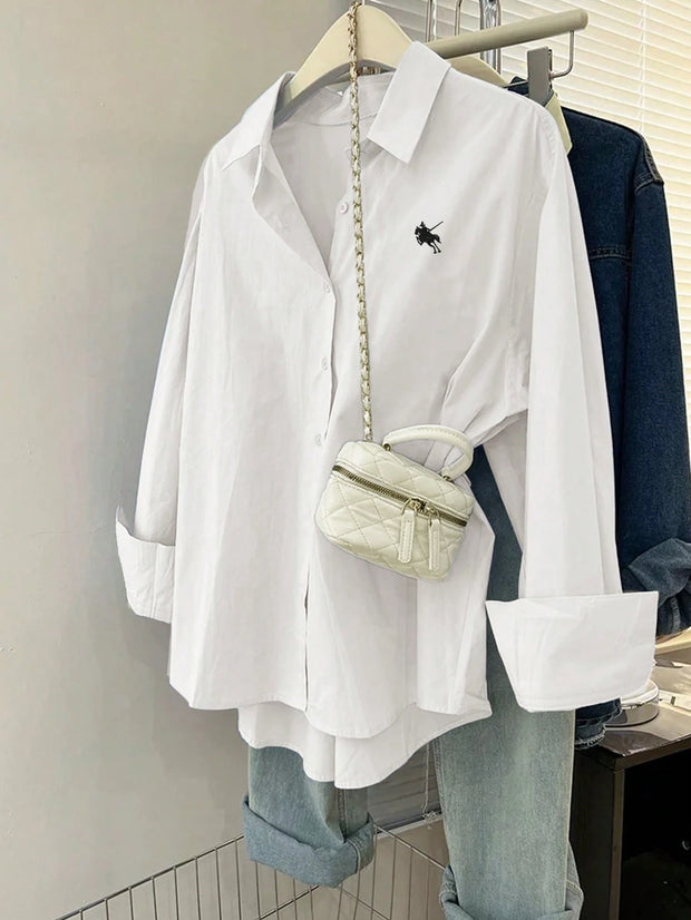 Women's Casual Versatile Simple Office Blouse