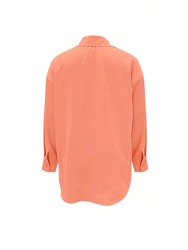 Women's Casual Versatile Simple Office Blouse