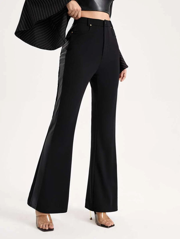Bianca High Waist Flare Leg Pants - Hues